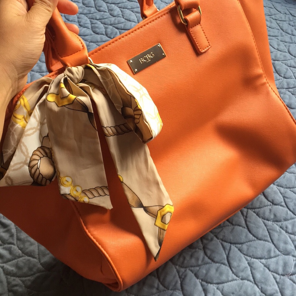 Burnt orange BCBG handbag NWOT